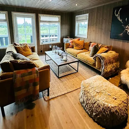 Sunny With Panoramic Views At Golsfjellet Semesterbostad