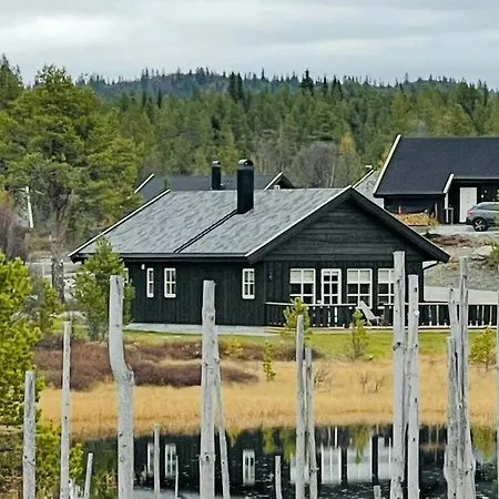 Sunny With Panoramic Views At Golsfjellet Сasa de vacaciones *