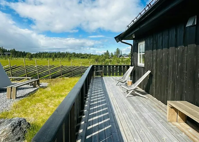 Sunny With Panoramic Views At Golsfjellet Сasa de vacaciones Tisleidalen