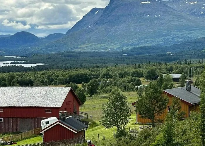 Сasa de vacaciones Sunny With Panoramic Views At Golsfjellet Tisleidalen